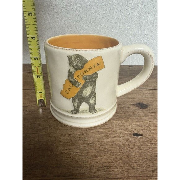 SF Mercantile I Love You California Bear Mug State Song Tea Cup Coffee Mug - Picture 13 of 14